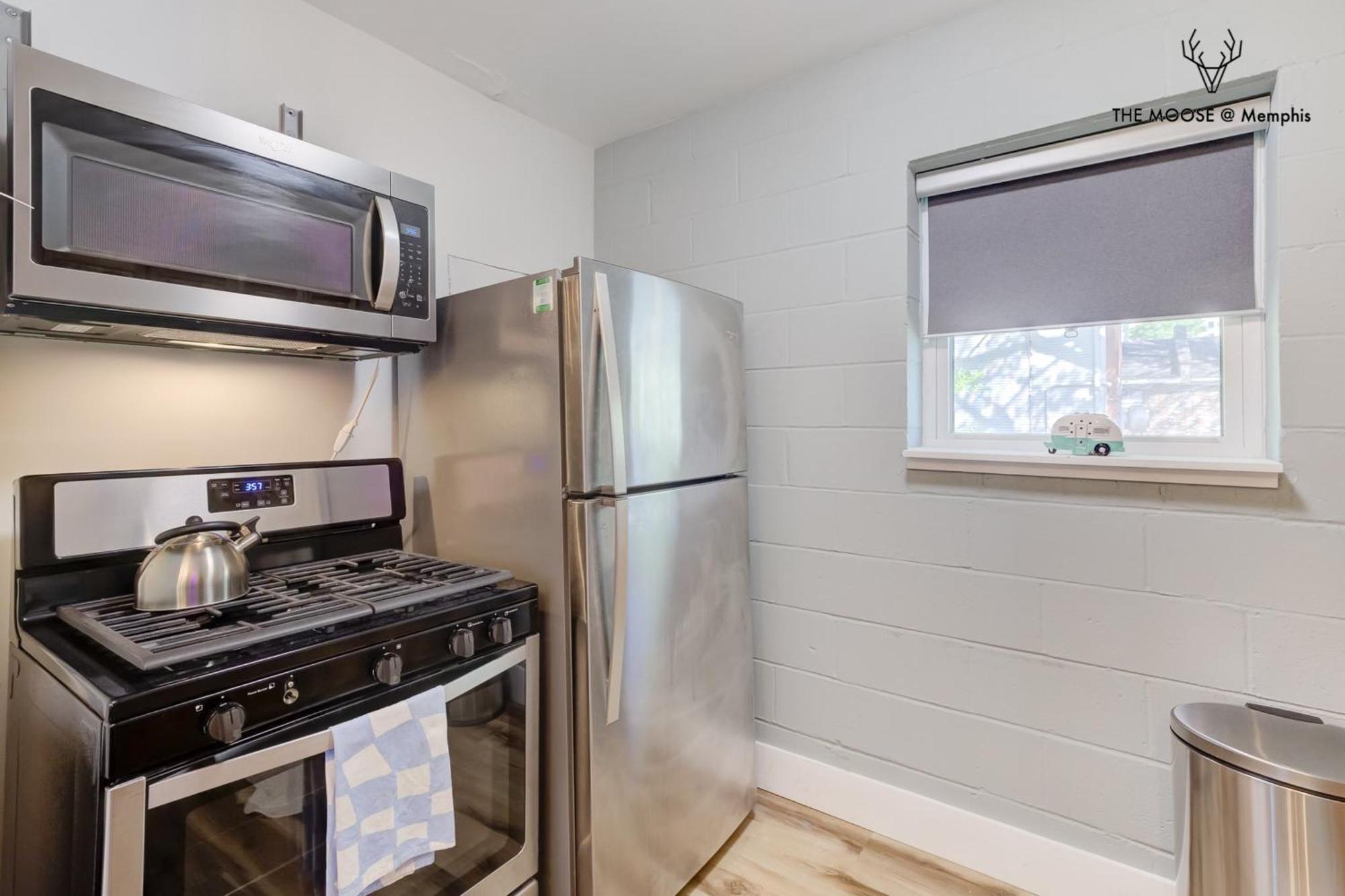 The Moose #10 - Stylish Loft With King Bed, Free Parking & Wi-Fi Lejlighed Memphis Eksteriør billede